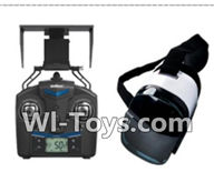 UDI U919 U919A Parts-37 Transmitter with FPV support frame & UDI VR Glasses for UDIR/C U919 U919A Quadcopter parts,rc Drone spare parts