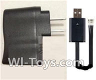 UDI U845 U845A Parts-12 USB-To-Socket conversion plug & USB Charger,UDIR/C U845 U845A Six-axis aircraft Spare Parts Replacement Accessories,U845 rc Hexacopter,Quadcopter drone parts