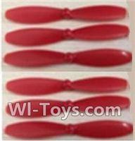UDI U845 U845A Parts-16 Propellers,Rotor blades(6pcs),UDIR/C U845 U845A Six-axis aircraft Spare Parts Replacement Accessories,U845 rc Hexacopter,Quadcopter drone parts