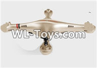 UDIRC-i350H Spare Parts-05 Upper and bottom shell cover-Golden,UDIR/C i350H rc Quadcopter parts,i350H rc Drone spare parts Accessories