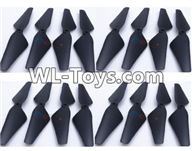 UDIRC-i350H Spare Parts-06-02 Propellers,Main rotor blades(16pcs),UDIR/C i350H rc Quadcopter parts,i350H rc Drone spare parts Accessories