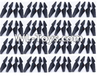 UDIRC-i350H Spare Parts-06-03 Propellers,Main rotor blades(48pcs),UDIR/C i350H rc Quadcopter parts,i350H rc Drone spare parts Accessories