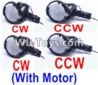 UDIRC-i350H Spare Parts-11-01 Whole motor seat assembly(4 set-2X CW and 2X CCW)-Include the motor,UDIR/C i350H rc Quadcopter parts,i350H rc Drone spare parts Accessories