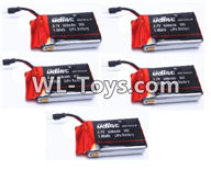 UDIRC-i350H Spare Parts-14-03 3.7v 500mah Battery(5pcs),UDIR/C i350H rc Quadcopter parts,i350H rc Drone spare parts Accessories