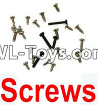 UDIRC-i350H Spare Parts-17 Screws for the DFD F180,UDIR/C i350H rc Quadcopter parts,i350H rc Drone spare parts Accessories
