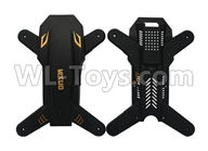 Visuo XS809HW XS809W Shark Body shell cover Parts,Canopy,Upper and Lower shell cover