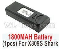Visuo XS809HW XS809W Battery Parts-3.85V 1200MAH Battery For XS809S Shark(1pcs) (Now only have 1200mah,1800mah has stop produce)