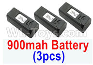Visuo XS809S Battery Parts-3.85V 900MAH Battery(3pcs),Visuo XS809S Parts