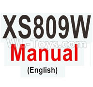 Visuo XS809W Manual PDF