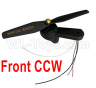 Visuo XS812 Front CCW Motor assembly Parts(Include the Swing Arm,blades,motor,main gear,shaft etc.),Visuo XS812 Parts