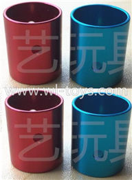 WLtoys V393 RC Quadcopter parts-36 Aluminum sleeve(2pcs Red and 2pcs Blue)