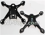 Wltoys Q242 Q242G DQ242 Q242K Parts-01 Upper and bottom shell body cover For WLTOYS DQ242 Q242 Q242G Q242K RC Quadcopter parts RC Drone parts