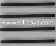 Wltoys Q202 Quadcopter parts-31 carbon fiber tube for the Tail frame(5mmX5mmX92mm)-4pcs