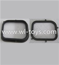 Wltoys Q202 Quadcopter parts-67 Soft rubber for the Upper and Bottom cover(Total 2pcs)