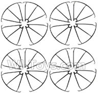 Wltoys Q222K Q222G Parts-12 Outer protect frame(16pcs),Wltoys Q222K Q222G RC Drone Spare parts,Q222K RC Quadcopter Accessories,Q222G headless mode Replacement parts