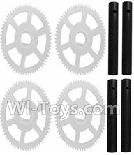 Wltoys Q222K Q222G Parts-18 Main gear(4pcs) & Carbon rod for the Main gear(4pcs),Wltoys Q222K Q222G RC Drone Spare parts,Q222K RC Quadcopter Accessories,Q222G headless mode Replacement parts
