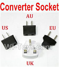 Wltoys Q222K Q222G Parts-43 Standard Adapter Universal Converter Socket(You can choose AU,US,EU,UK Version),Wltoys Q222K Q222G RC Drone Spare parts,Q222K RC Quadcopter Accessories,Q222G headless mode Replacement parts