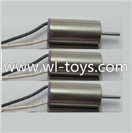 Wltoys Q272 Parts-07 Main motor with White and Black wire(3pcs) Wl toys Q272 RC Quadcopter Q272 UFO Parts