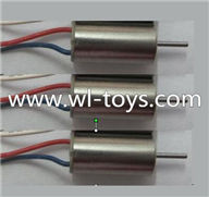 Wltoys Q272 Parts-08 Main motor with Red and Blue wire(3pcs) Wl toys Q272 RC Quadcopter Q272 UFO Parts