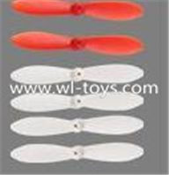 Wltoys Q272 Parts-11 Rotor blades,Propellers(6pcs) Wl toys Q272 RC Quadcopter Q272 UFO Parts