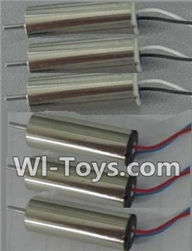 Wltoys Q282 Q282G Q282J parts-11 Main motor with Red and Blue wire(3pcs) & Main motor with White and Black wire(3pcs) For WLTOYS Q282 RC Quadcopter parts RC Drone parts