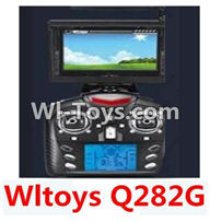 Wltoys Q282 parts-30 Transmitter(Include the 5.8G Image Return Display,Can only be used for Q282G Quadcopter) For WLTOYS Q282 RC Quadcopter parts RC Drone parts