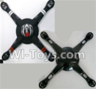 Wltoys Q303 Spare parts-01-01 Upper and Bottom shell body cover,Wltoys Q303 RC Quadcopter Drone Spare Parts Accessories,Wltoys Model Q303-A Q303-B Q303-C Replacement Accessories