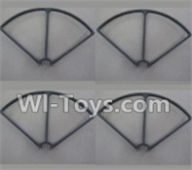 Wltoys Q303 Spare parts-10-02 Outer protect frame(4pcs),Wltoys Q303 RC Quadcopter Drone Spare Parts Accessories,Wltoys Model Q303-A Q303-B Q303-C Replacement Accessories