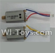 Wltoys Q303 Spare parts-30-02 Reversing-rotating Motor with Blue and Yellow wire(1pcs) & Rotating Motor with red and Blue wire(1pcs),Wltoys Q303 RC Quadcopter Drone Spare Parts Accessories,Wltoys Model Q303-A Q303-B Q303-C Replacement Accessories