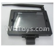 Wltoys Q303 Spare parts-58 Q303A-09 5.8G image transmission return display Screen + antenna set,Wltoys Q303 RC Quadcopter Drone Spare Parts Accessories,Wltoys Model Q303-A Q303-B Q303-C Replacement Accessories