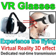 Wltoys Q303 Spare parts-66 3D VR Glassess,It suit 4-6.5 inches phone,2,000,000 pixels,You can experience the flying feeling,Wltoys Q303 RC Quadcopter Drone Spare Parts Accessories,Wltoys Model Q303-A Q303-B Q303-C Replacement Accessories