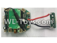 Wltoys Q323 Parts-20-02 Circuit board,Receiver board,Wltoys Q323 RC Quadcopter Drone Spare Parts Accessories,Wltoys Model Q323-B Q323-C Q323-E Replacement Accessories