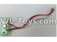Wltoys Q323 Parts-27 Tail Light plate,Wltoys Q323 RC Quadcopter Drone Spare Parts Accessories,Wltoys Model Q323-B Q323-C Q323-E Replacement Accessories