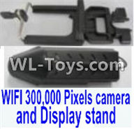 Wltoys Q323 Parts-35-01 Q323B-15 WIFI 300,000 Pixels camera unit and Display stand,Wltoys Q323 RC Quadcopter Drone Spare Parts Accessories,Wltoys Model Q323-B Q323-C Q323-E Replacement Accessories