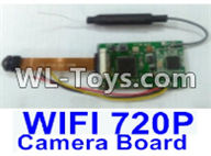 Wltoys Q323 Parts-38-03 Q323E-07 WIFI 720P Camera Board,Wltoys Q323 RC Quadcopter Drone Spare Parts Accessories,Wltoys Model Q323-B Q323-C Q323-E Replacement Accessories