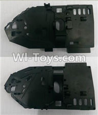 Wltoys Q333 Spare Parts-01 Left and Right shell body cover,Wltoys Q333 RC Quadcopter Drone Spare Parts Accessories,Wltoys Model Q333 Replacement Accessories