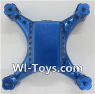 Wltoys Q343 Spare Parts-01-03 Bottom shell cover cover-Blue,Wltoys Q343 RC Quadcopter Drone Spare Parts Accessories,Wltoys Model Q343 Q343B Q343C Replacement Accessories