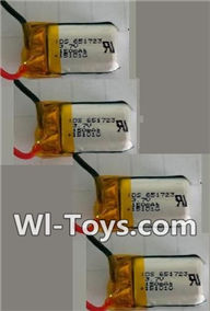 Wltoys Q343 Spare Parts-09-03 Official 3.7V 150MAH Battery(4pcs),Wltoys Q343 RC Quadcopter Drone Spare Parts Accessories,Wltoys Model Q343 Q343B Q343C Replacement Accessories
