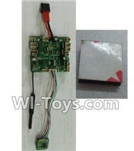 Wltoys Q353 Spare Parts-12 Circuit board,Receiver board,Wltoys Q353 RC Quadcopter Drone Spare Parts Accessories,Wltoys Model Q353 Aeroamphibious Air Land Sea Mode Replacement Parts