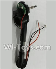 Wltoys Q353 Spare Parts-26 Front and Left Motor seat assembly(with Red and Black wire)-1 set,Wltoys Q353 RC Quadcopter Drone Spare Parts Accessories,Wltoys Model Q353 Aeroamphibious Air Land Sea Mode Replacement Parts