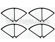 Wltoys Q393 Spare Spare Parts-03 Outer protect frame(4pcs),Wltoys Q393 Q393-A Q393-C Q393-E RC Quadcopter Drone Spare Parts Accessories,Wltoys Model Q393 Replacement Accessories