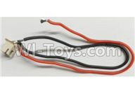 Wltoys Q393 Spare Spare Parts-12 Rear motor cable with socket assembly,Wltoys Q393 Q393-A Q393-C Q393-E RC Quadcopter Drone Spare Parts Accessories,Wltoys Model Q393 Replacement Accessories