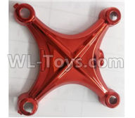 Wltoys Q606 Spare parts-02-02 Upper shell cover-Red,Wltoys Q606 RC Quadcopter Drone Spare Parts Accessories,Wltoys Model Q616 Mini Drone Replacement Accessories
