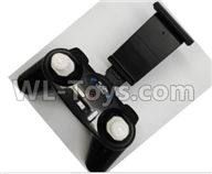Wltoys Q606 Spare parts-16 Transmitter with Mobile phone holder,Wltoys Q606 RC Quadcopter Drone Spare Parts Accessories,Wltoys Model Q616 Mini Drone Replacement Accessories