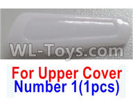 Wltoys Q616 Parts-03-02 Number 1 Rear Left lamp cover for the Upper shell cover,Wltoys Q616 RC Quadcopter Drone Spare Parts Accessories,Wltoys Model Q616 Replacement Accessories