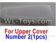 Wltoys Q616 Parts-04 Number 2 Rear Right lamp cover for the Upper shell cover,Wltoys Q616 RC Quadcopter Drone Spare Parts Accessories,Wltoys Model Q616 Replacement Accessories