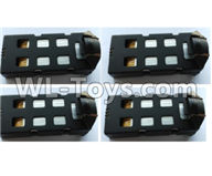 Wltoys Q616 Parts-26-03 3.7V 950MAH 25C Battery(4pcs),Wltoys Q616 RC Quadcopter Drone Spare Parts Accessories,Wltoys Model Q616 Replacement Accessories