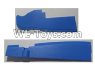 Wltoys Q626 Q626-B Parts-08 Front and rear baffle plates-Blue,Wltoys Q626 Q626-B RC Quadcopter Drone Spare Parts Accessories,Wltoys Model Q626 Replacement Accessories
