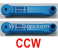 Wltoys Q626 Q626-B Parts-10-02 Reversing-rotating Arm unit(2pcs CCW)-Blue,Wltoys Q626 Q626-B RC Quadcopter Drone Spare Parts Accessories,Wltoys Model Q626 Replacement Accessories