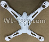 Wltoys Q696 Parts-02 Bottom body shell cover,Wltoys Q696 RC Quadcopter Drone Spare Parts Accessories,Wltoys Model Q696 Replacement Accessories
